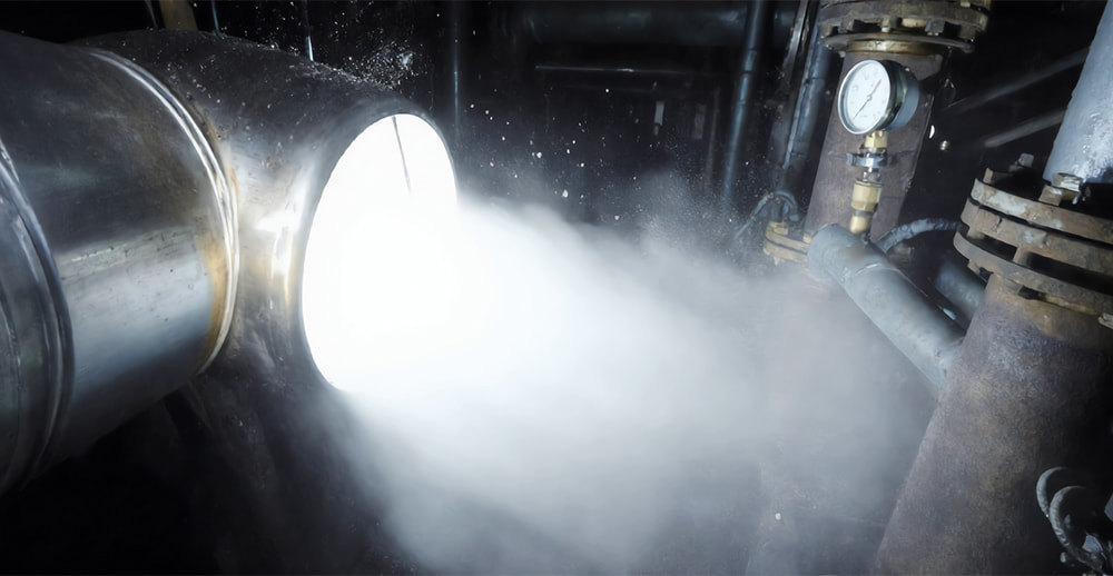 Industriel udrensning og forskydning