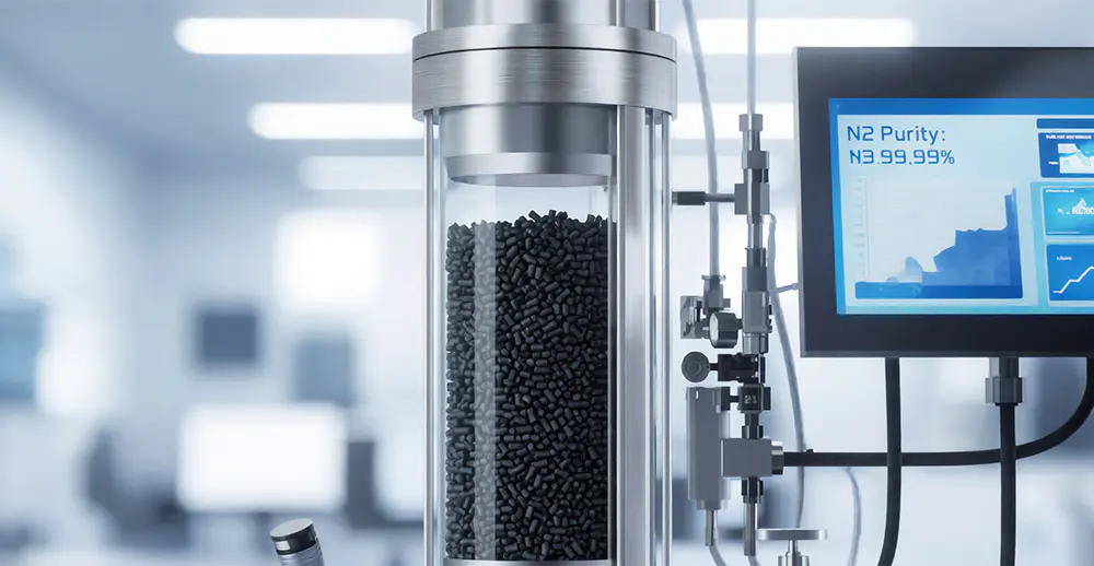Laboratorieinstrumentbærergas