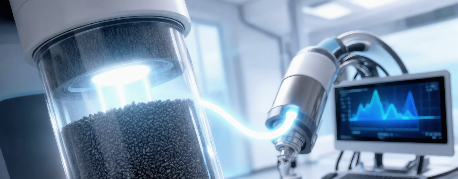 Laboratorieinstrumentbærergas